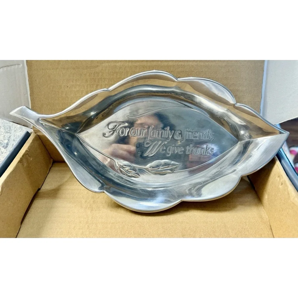 Reed‎ And Barton Bread Serving Plate NIB Thanksgiving Christmas Holidays